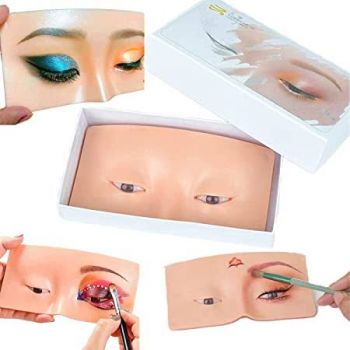 Eye Dummy Makeup Practice Board with Makeup Remove